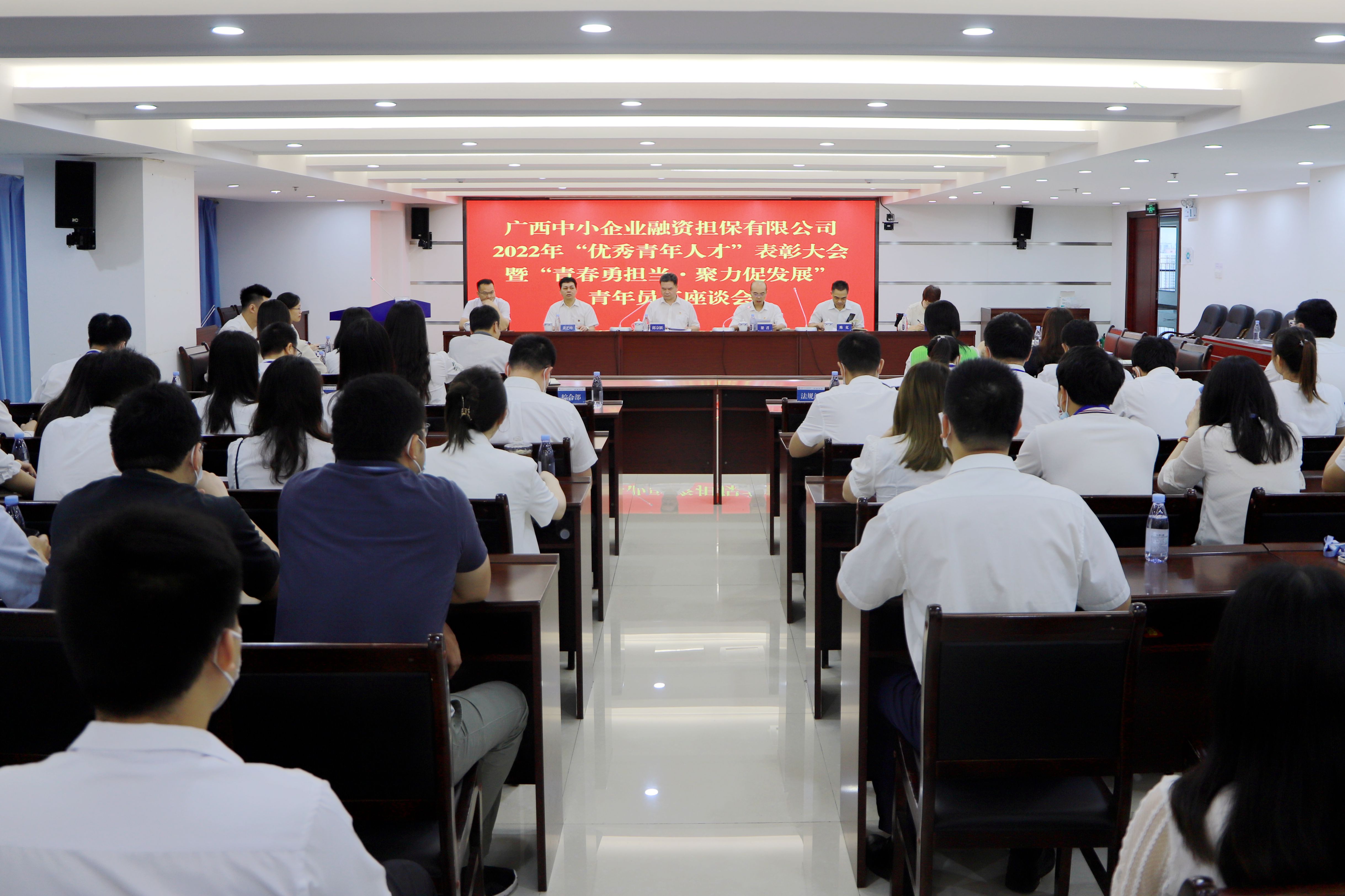黨委書記講專題黨課，熱議建團(tuán)百年有我！中小擔(dān)保召開“優(yōu)秀青年人才”表彰大會(huì)暨“青春勇?lián)?dāng) 聚力促發(fā)展”青年員工座談會(huì)